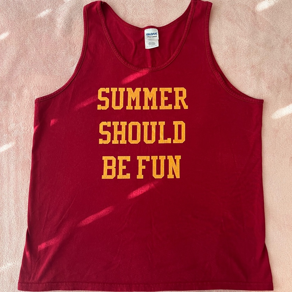 Athletic Summer Tank Top